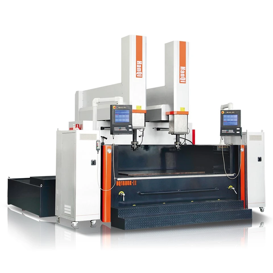 Kompletament CNC Double Head Preċiżjoni Għolja Servo EDM Magni